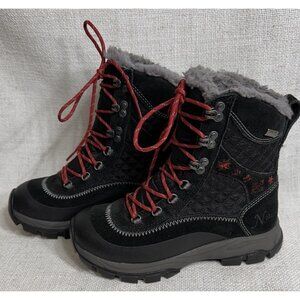 NWT Natural Reflections Womens 6M Black Waterproof Thinsulate Winter Boots